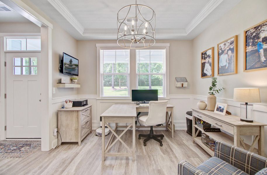 Furnished interior view inside a new home in , Ridgeville (Image 12). Furnished interior view inside a new home in , Ridgeville (Image 12).