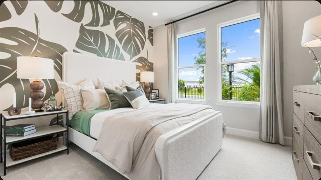 Furnished interior view inside a new home in Indigo Creek, Apollo Beach (Image 15).