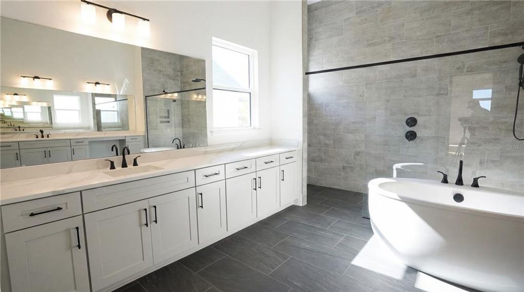 Furnished interior view inside a new home in , Orlando (Image 9). Furnished interior view inside a new home in , Orlando (Image 9).