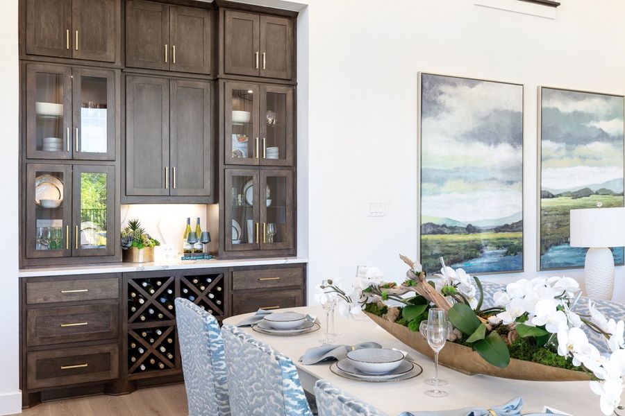 Representative Dining Room - some options shown