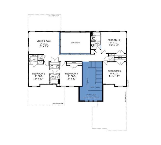 2D floor plan layout of this home in Courtney Grove, St. Augustine, FL (Image 5). 2D floor plan layout of this home in Courtney Grove, St. Augustine, FL (Image 5).