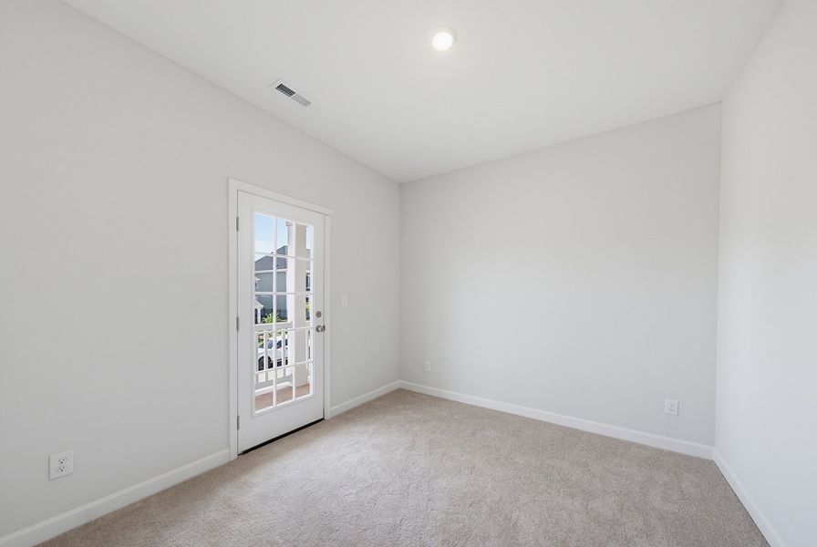 Spacious, unfurnished interior of a new home in Sweetbrier, Durham (Image 32).