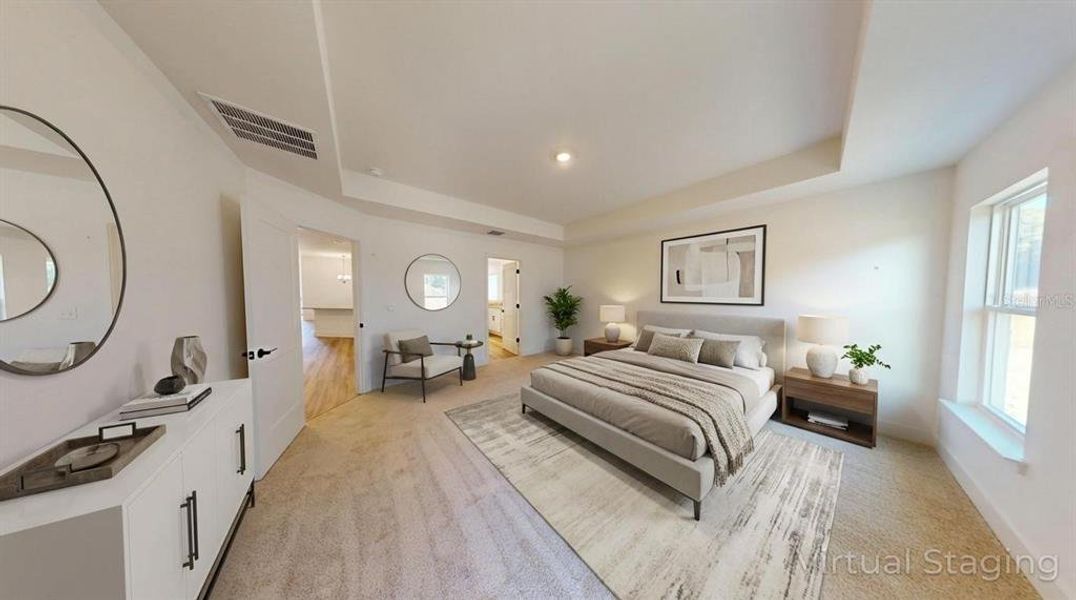 Furnished interior view inside a new home in , Alachua (Image 10).