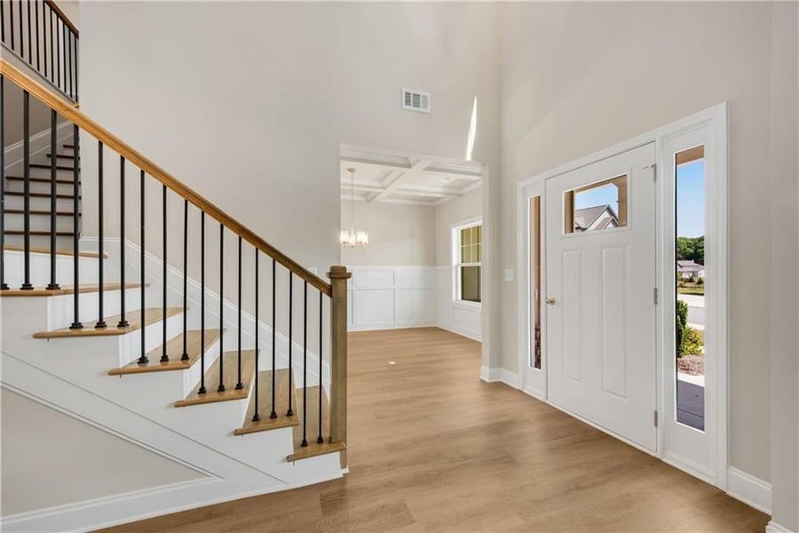 Spacious, unfurnished interior of a new home in Hidden Fields, Hoschton (Image 42).