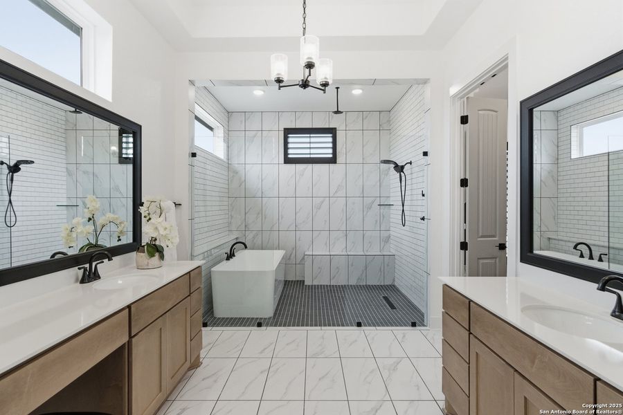 Furnished interior view inside a new home in Heimer Estates at Garden Ridge, San Antonio (Image 19).