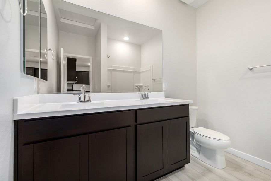 Furnished interior view inside a new home in Sunrise, Sun City West (Image 6).