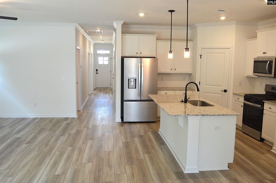 Furnished interior view inside a new home in Bickley Station, Irmo (Image 7).