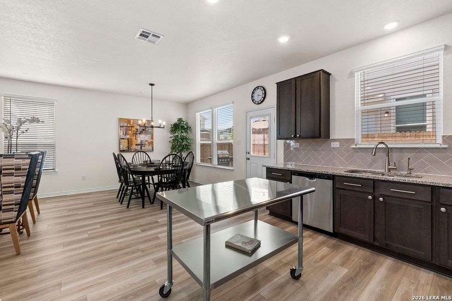 Furnished interior view inside a new home in , San Antonio (Image 15). Furnished interior view inside a new home in , San Antonio (Image 15).
