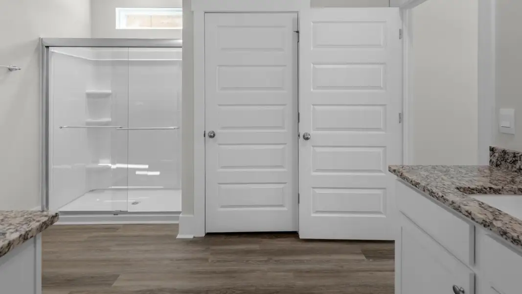 Furnished interior view inside a new home in Surfside Landing, Hubert (Image 11).