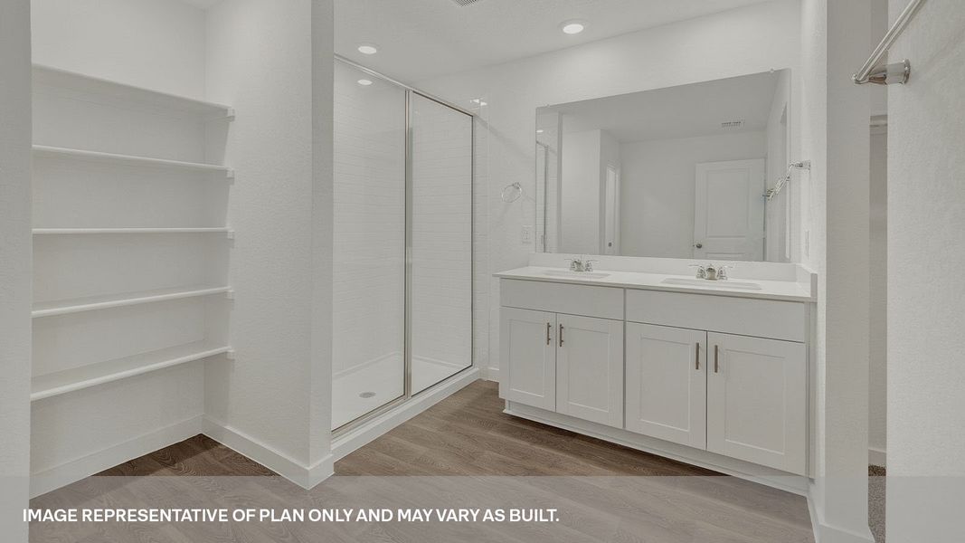 Representative furnished interior of a home built from the The Dean by D.R. Horton in Sonoma Oaks, Fredericksburg (Image 16). Representative furnished interior of a home built from the The Dean by D.R. Horton in Sonoma Oaks, Fredericksburg (Image 16).