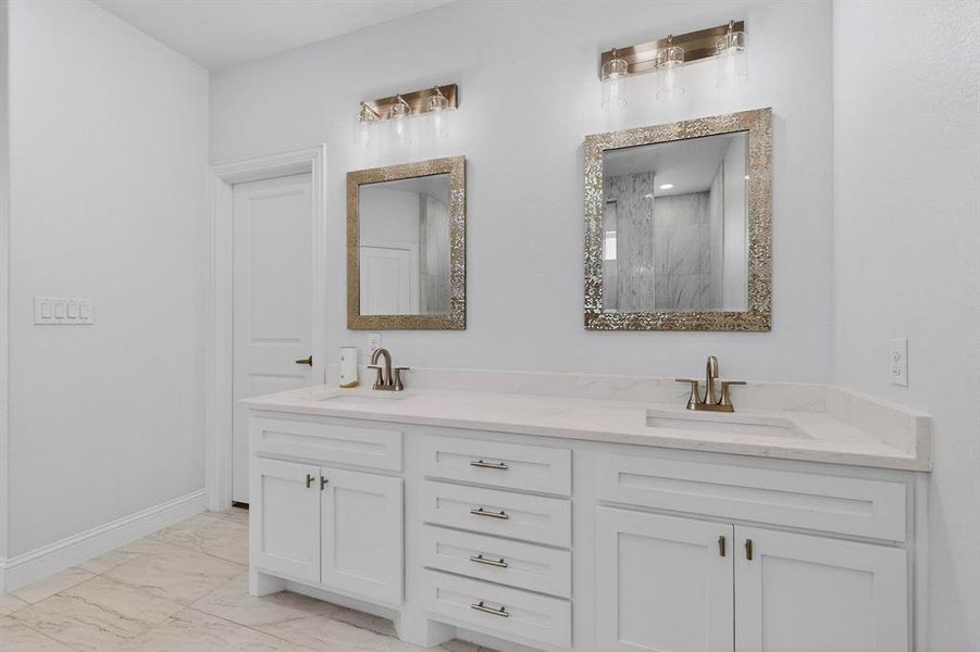 Furnished interior view inside a new home in , Leonard (Image 16).