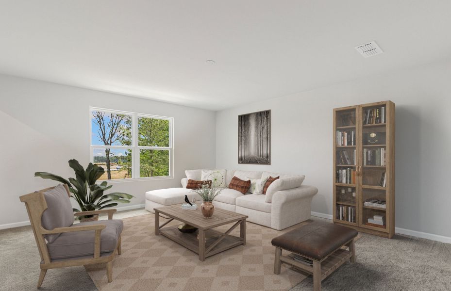 Furnished interior view inside a new home in Anderson Point Estates, McDonough (Image 12).