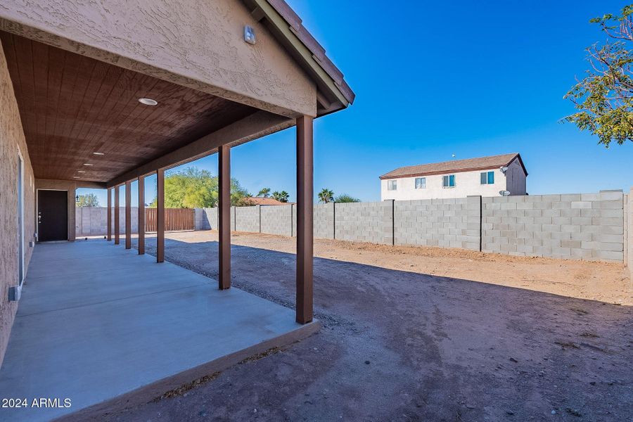 Covered Patio