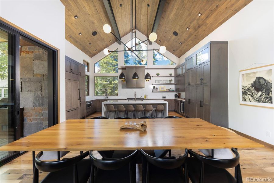 Furnished interior view inside a new home in , Breckenridge (Image 29).