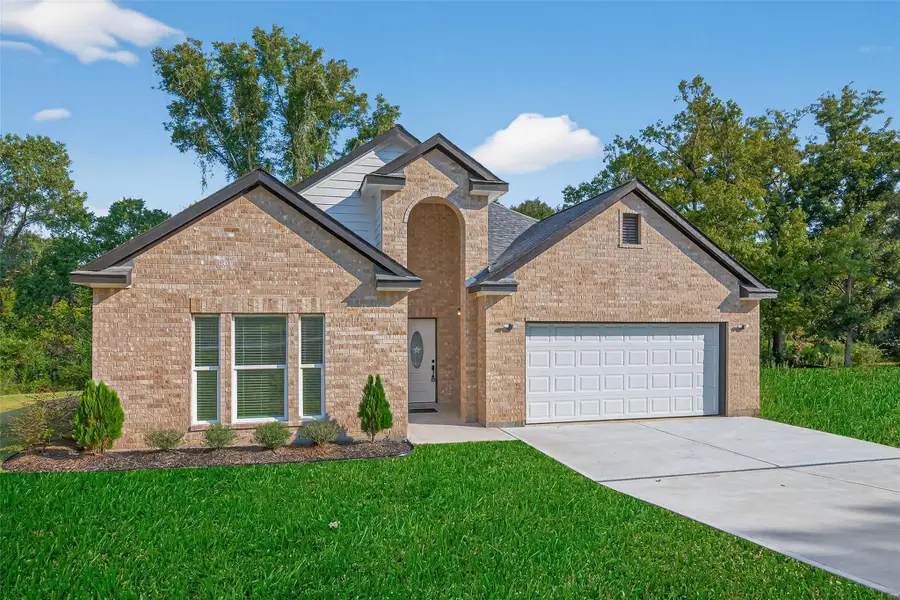 Front exterior of a new home in , Kenefick, TX, highlighting curb appeal (Image 2). Front exterior of a new home in , Kenefick, TX, highlighting curb appeal (Image 2).