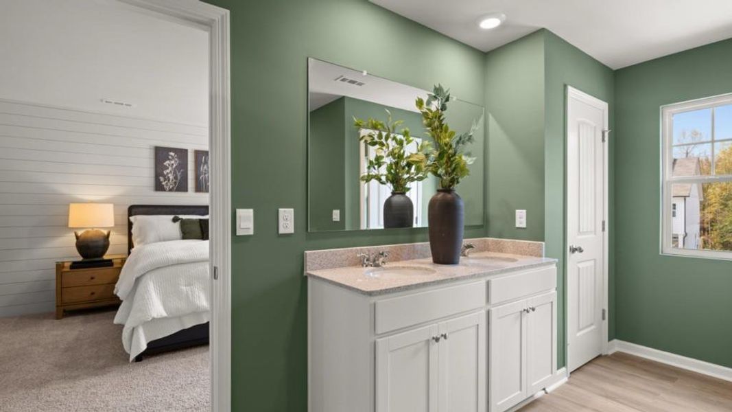 Furnished interior view inside a new home in Hughes Court, Dawsonville (Image 19).