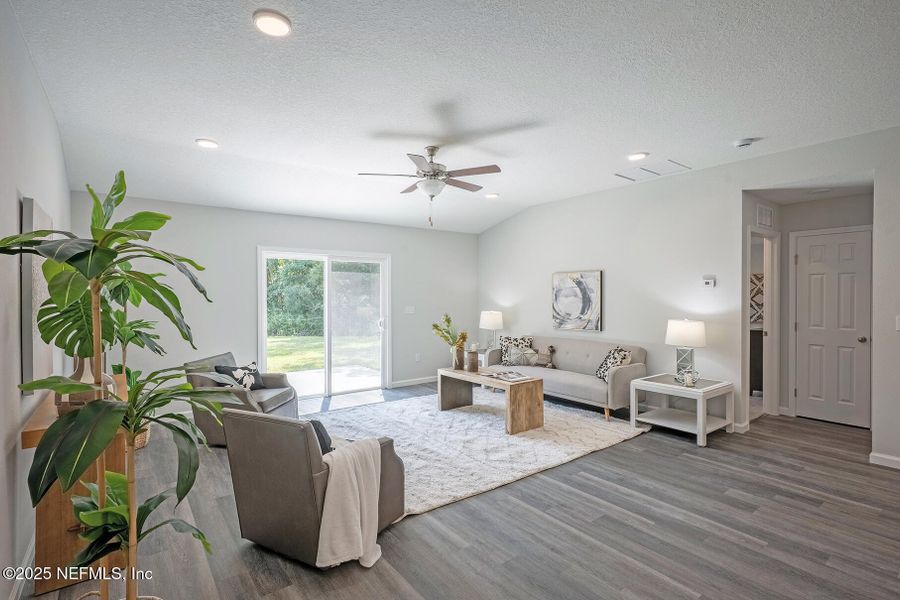 Furnished interior view inside a new home in , Jacksonville (Image 35).