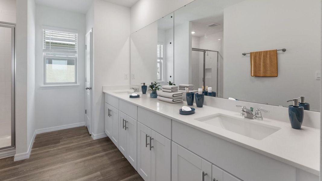 Furnished interior view inside a new home in Waterleigh, Winter Garden (Image 12).