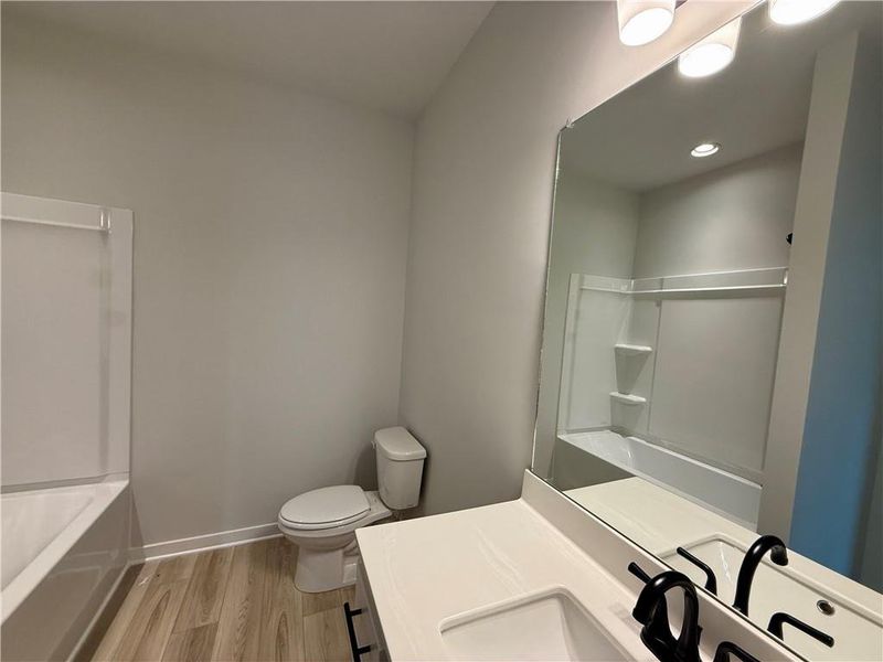 Furnished interior view inside a new home in Ponderosa Farms Estates, Gainesville (Image 7).