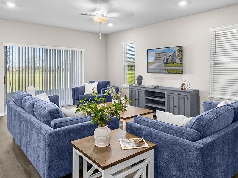And, it is sized to fit a variety of furniture layouts - Wesley II by Highland Homes And, it is sized to fit a variety of furniture layouts - Wesley II by Highland Homes