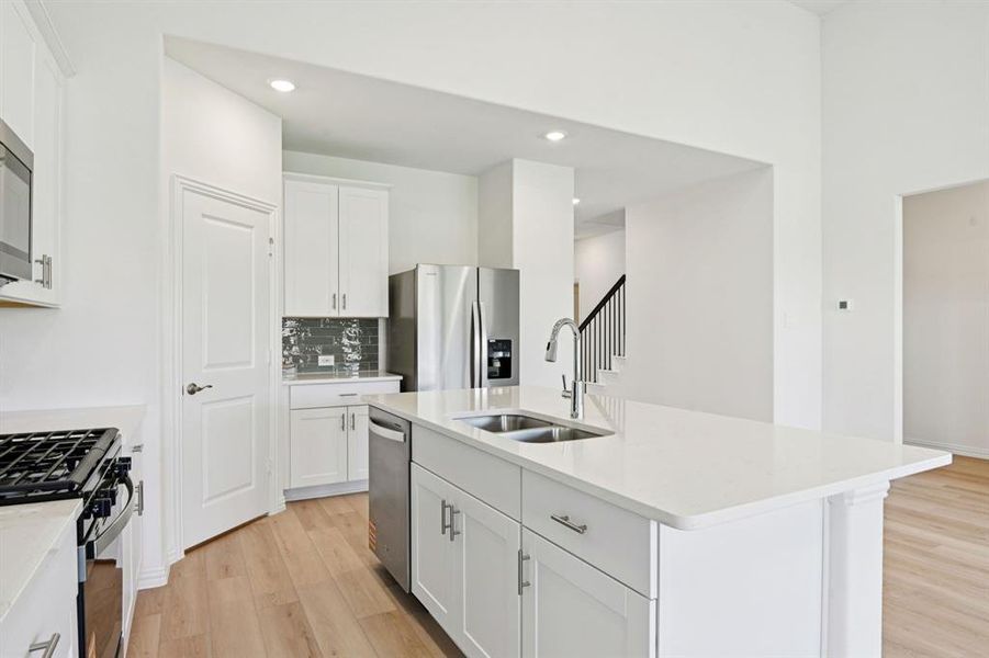 Photo is not of the actual home, but is an inspirational photo of builder’s model home and may depict options, furnishings, and/or decorator features that are not included.