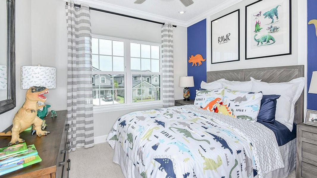 Furnished interior view inside a new home in Lochside, Mount Dora (Image 17).