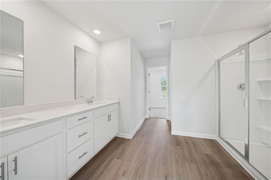 Spacious, unfurnished interior of a new home in Preserve at Mountain Creek, Pendergrass (Image 21).