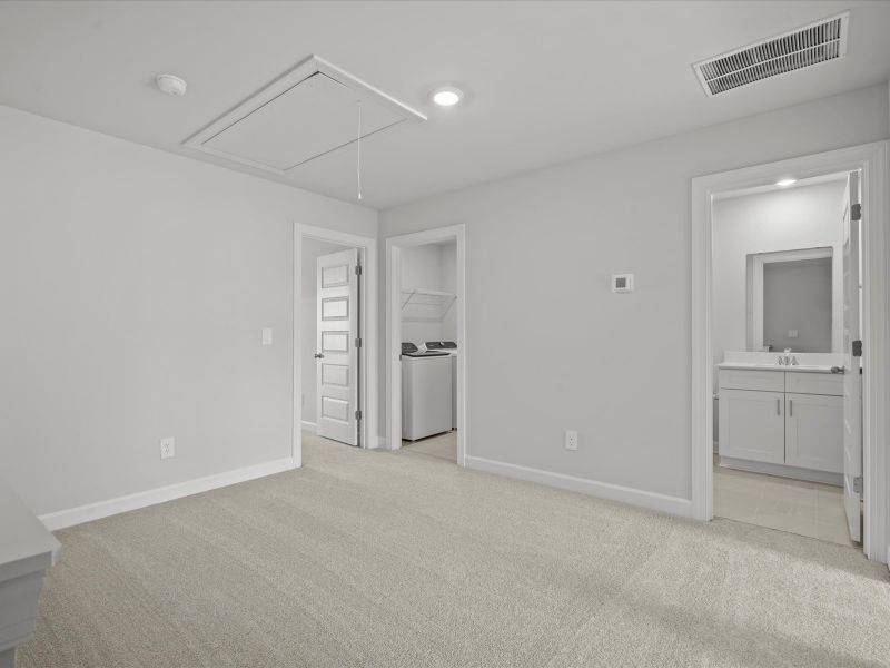 Spacious, unfurnished interior of a new home in Northbrook Village Townes, Taylors (Image 12).