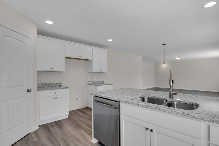 Furnished interior view inside a new home in Hayden Pointe, St. Marys (Image 5). Furnished interior view inside a new home in Hayden Pointe, St. Marys (Image 5).