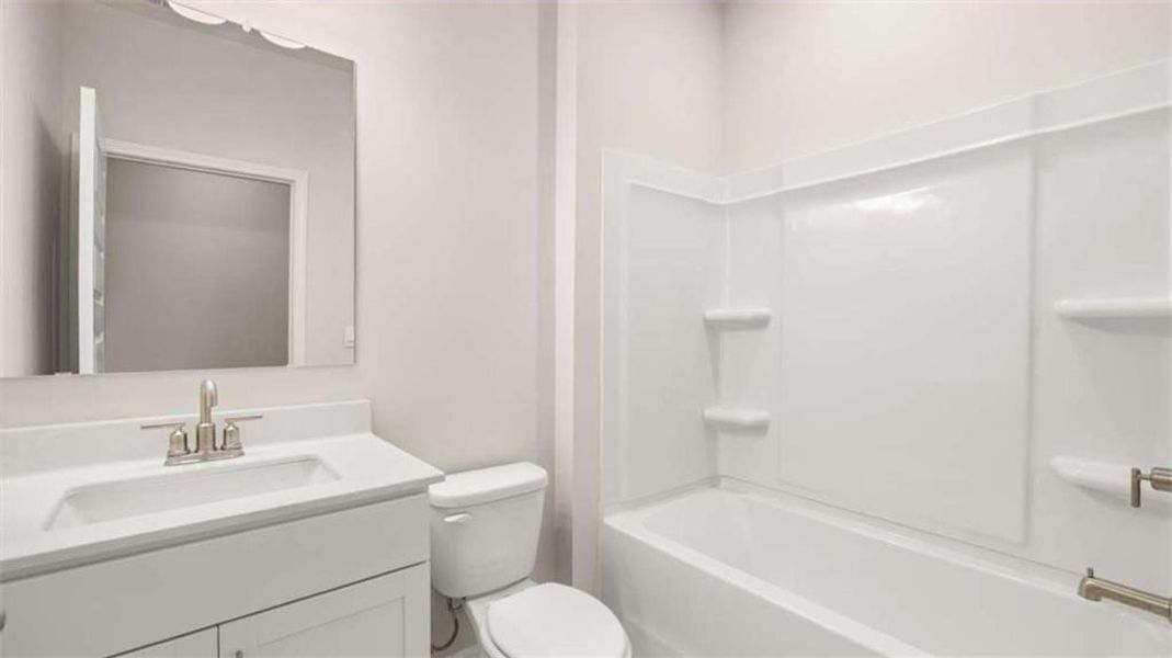 Furnished interior view inside a new home in Water Oak Estates, Lawrenceville (Image 14). Furnished interior view inside a new home in Water Oak Estates, Lawrenceville (Image 14).