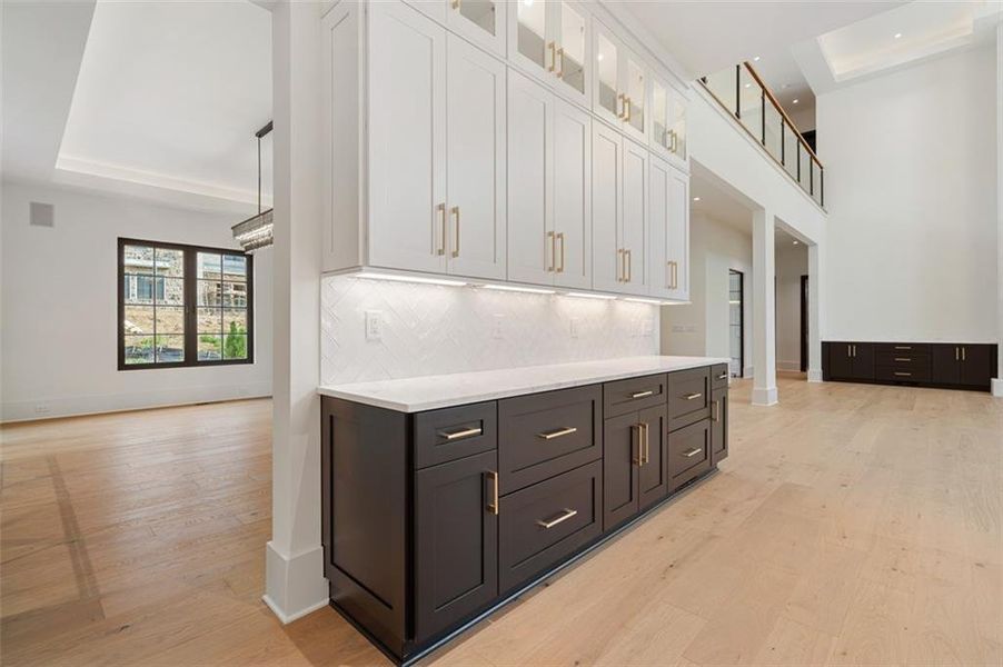 Furnished interior view inside a new home in , Alpharetta (Image 40).