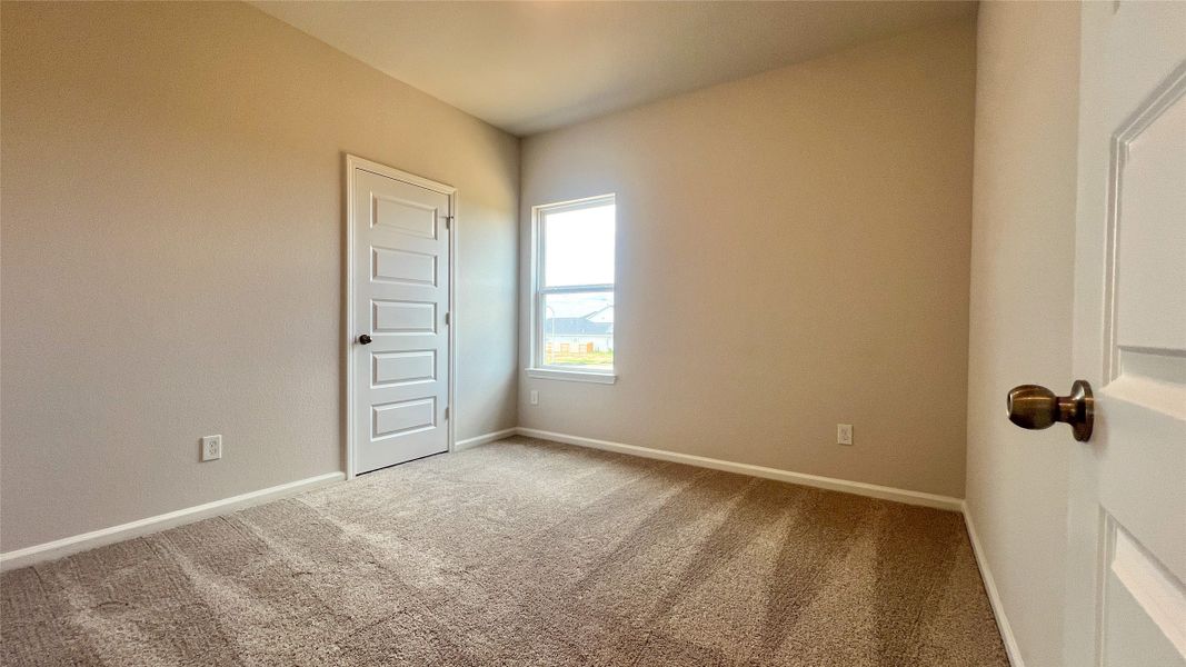 The Sparrow II- Secondary Bedroom 4. Sample floor plan image for illustration; upgrades, options, and colors may vary.