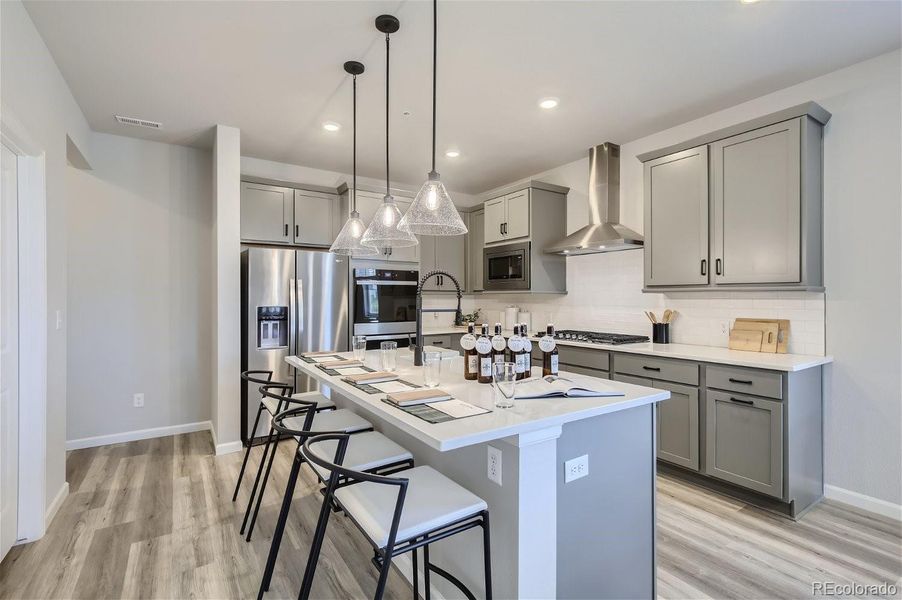 Furnished interior view inside a new home in , Fort Collins (Image 12).