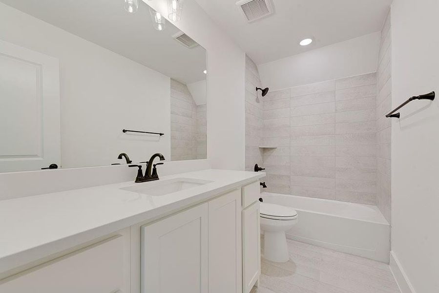 Furnished interior view inside a new home in Tavolo Park, Fort Worth (Image 13).