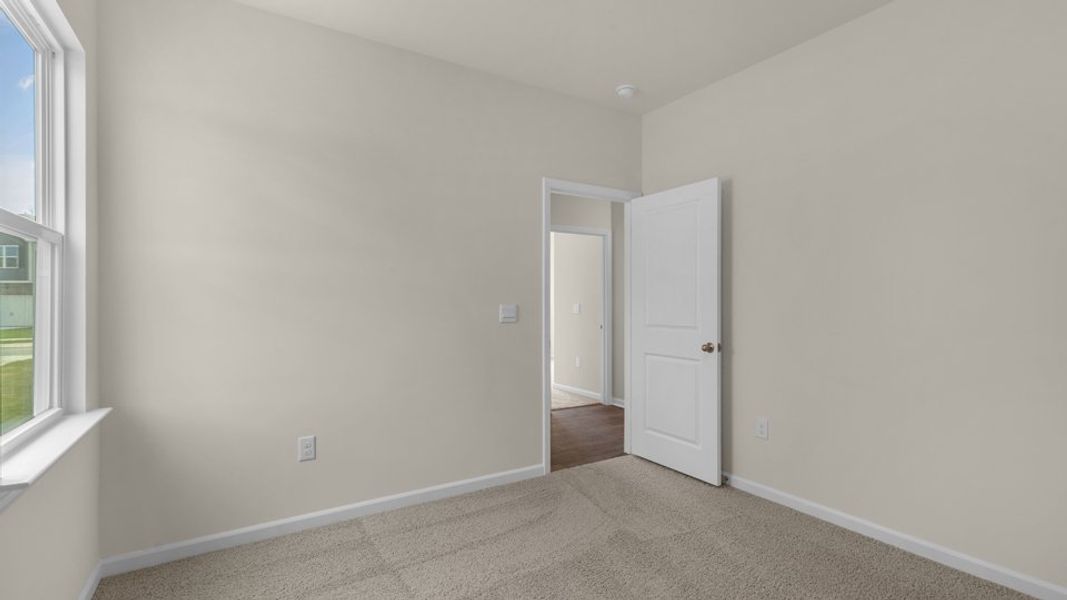 Spacious, unfurnished interior of a new home in Anderson Farm, Wendell (Image 15). Spacious, unfurnished interior of a new home in Anderson Farm, Wendell (Image 15).
