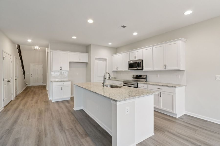 Furnished interior view inside a new home in Hayden Pointe, St. Marys (Image 9).