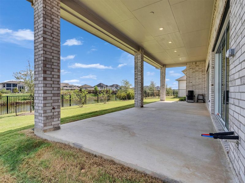 Exterior details and patio area of a home in , Cypress (Image 4). Exterior details and patio area of a home in , Cypress (Image 4).