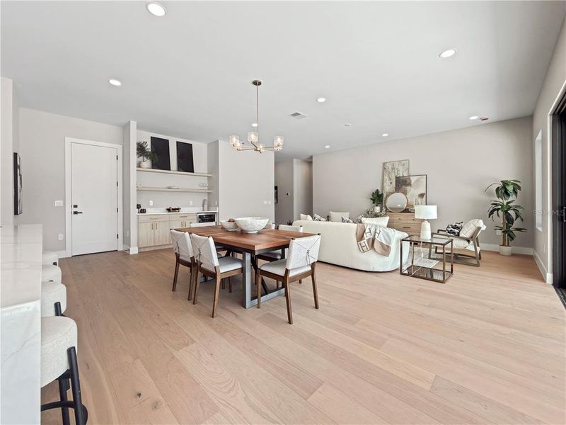 Furnished interior view inside a new home in College Park, Orlando (Image 15).
