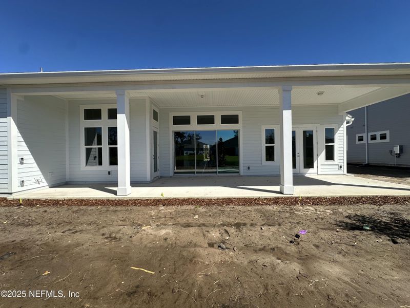 Exterior details and patio area of a home in Madeira, St. Augustine (Image 3).
