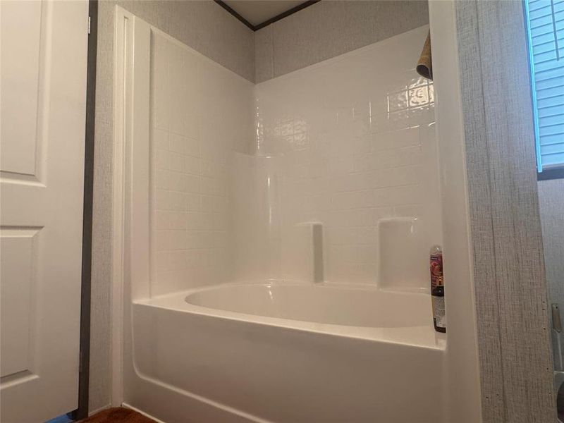 Full bathroom with shower combination Full bathroom with shower combination