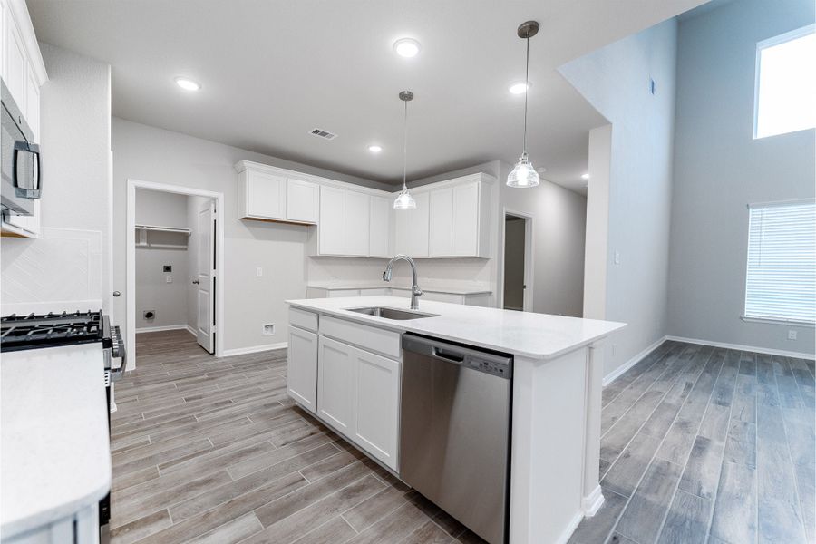 Furnished interior view inside a new home in Creekhaven, Arcola (Image 3).
