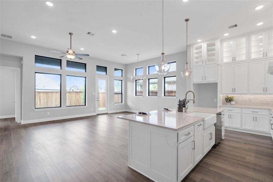 Furnished interior view inside a new home in , Montgomery (Image 10).