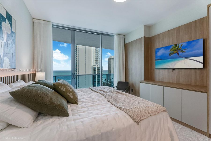Furnished interior view inside a new home in , Sunny Isles Beach (Image 20).