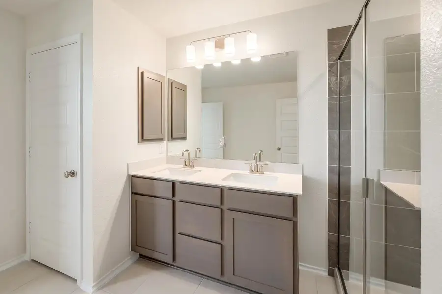 Furnished interior view inside a new home in Salerno - Heritage Collection, Round Rock (Image 5).