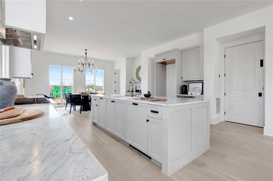 Furnished interior view inside a new home in , Fayetteville (Image 11).