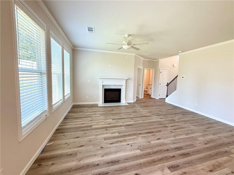 Spacious, unfurnished interior of a new home in , Buford (Image 20).