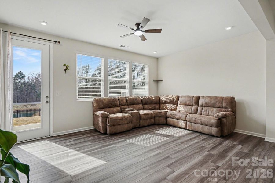 Furnished interior view inside a new home in Northfield Crossing, Charlotte (Image 5).