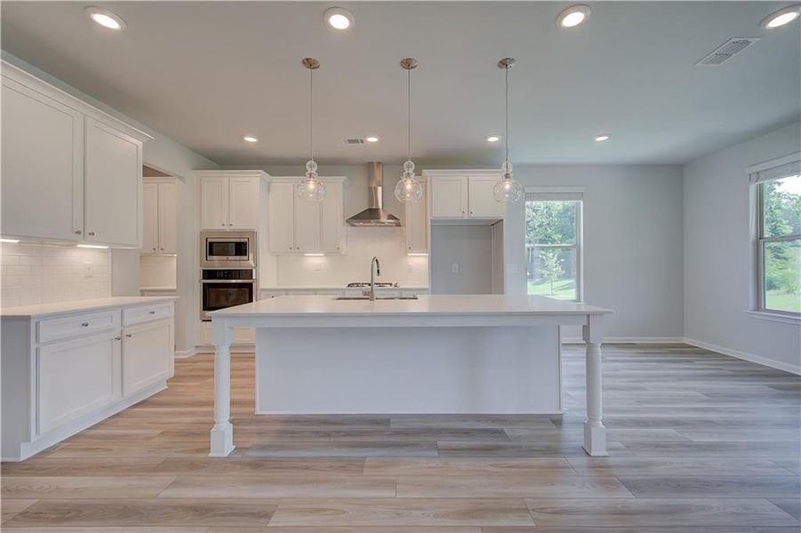 Furnished interior view inside a new home in Grandview at Millers Mill, Stockbridge (Image 9).