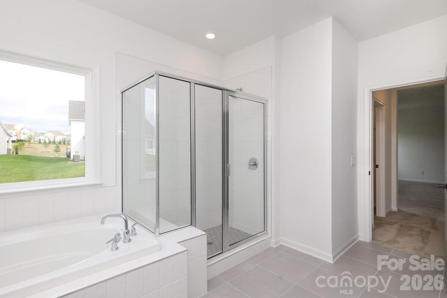 Furnished interior view inside a new home in Estates at Sugar Creek, Indian Land (Image 5).