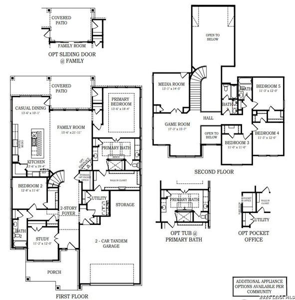 2D floor plan layout of this home in Prominence Urban, San Antonio, TX (Image 2). 2D floor plan layout of this home in Prominence Urban, San Antonio, TX (Image 2).